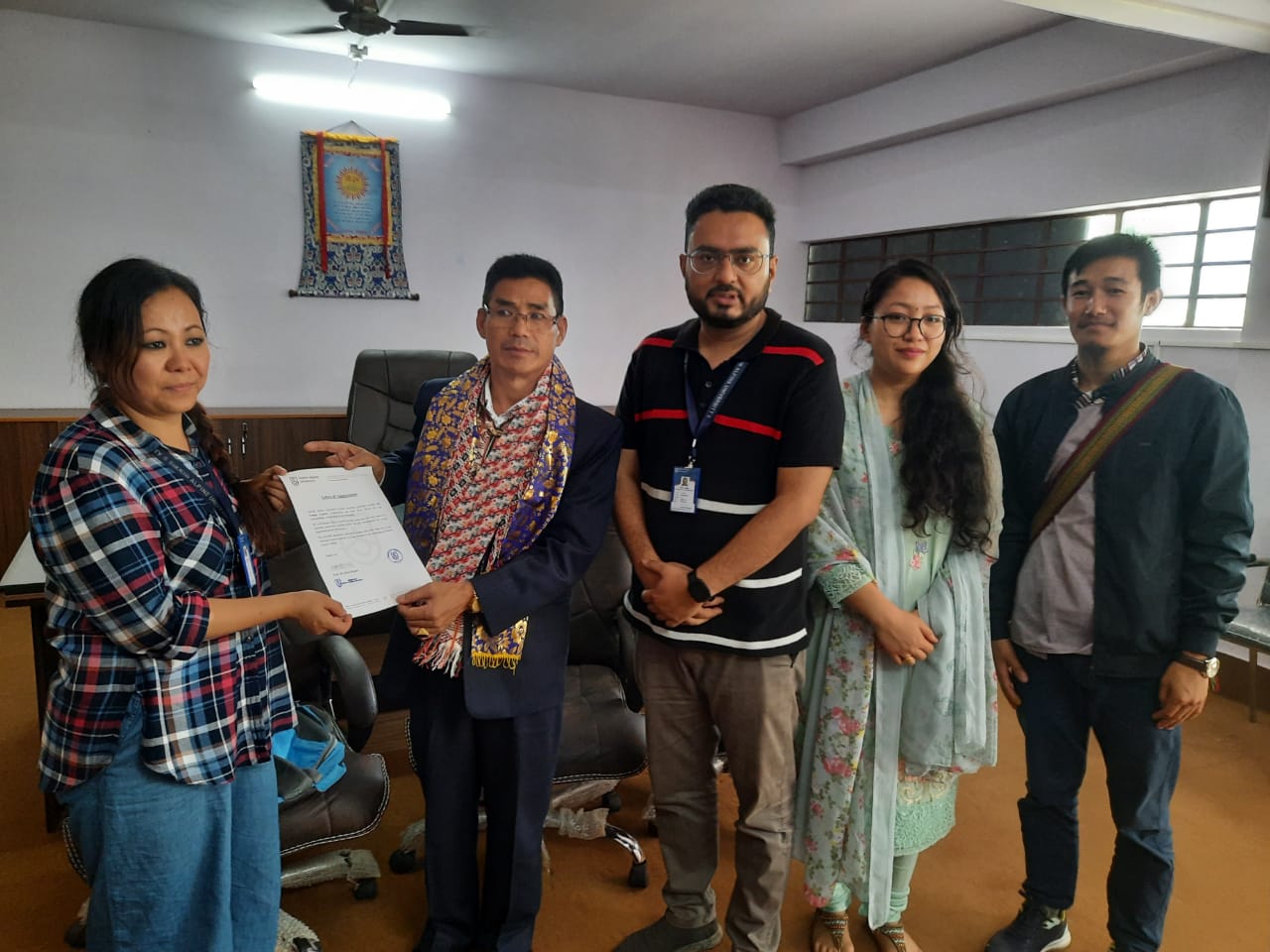 “Interaction Session with published Author Mr. Tempa Lepcha”